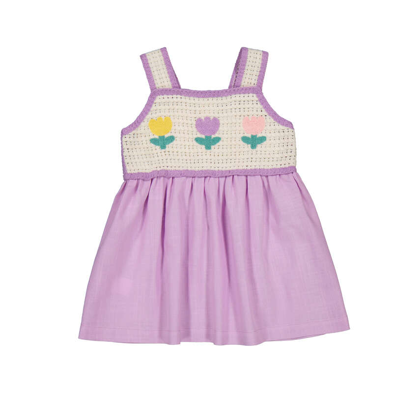 strapless open back dress Girls Purple Dress