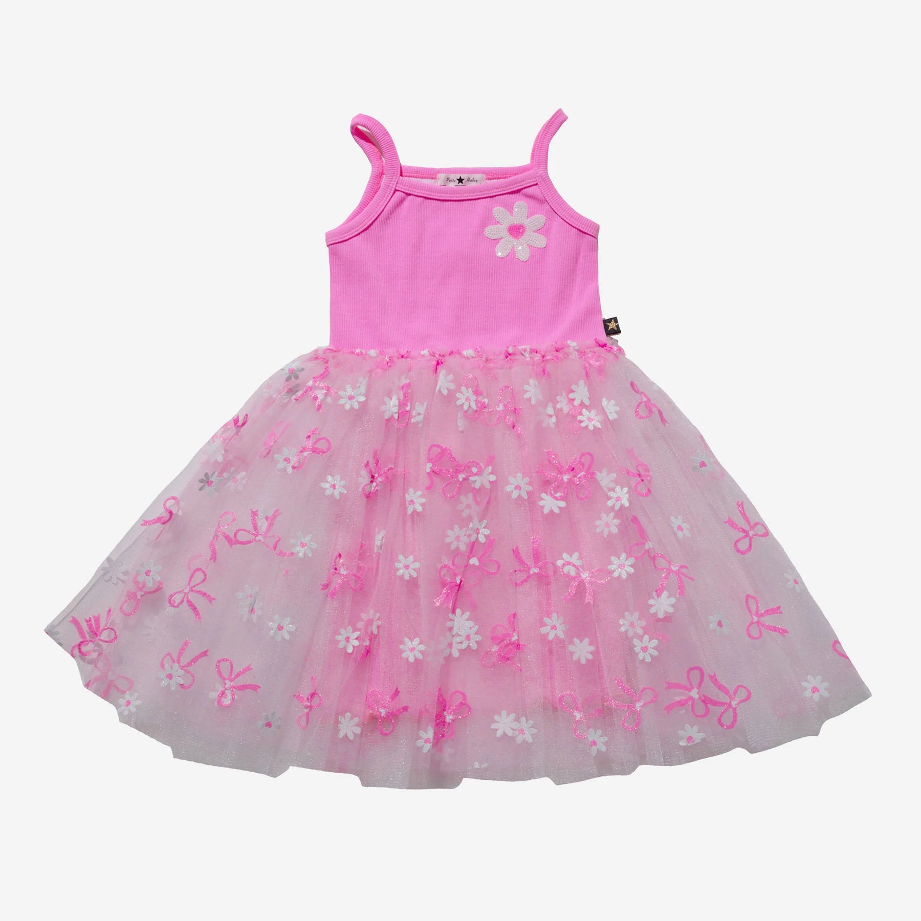 Petite Hailey Strapped Tutu Dress in Light Pink Sprout Kids Petite Hailey Strapped Tutu Dress in Light Pink Sprout Kids