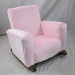 Pink Goat Rocking Chair Pink Minky Cuddle Rocking Chair – Sprout Kids